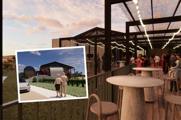 Sittella Winery plans to build a 350-pax function centre. Images: Place Fabric