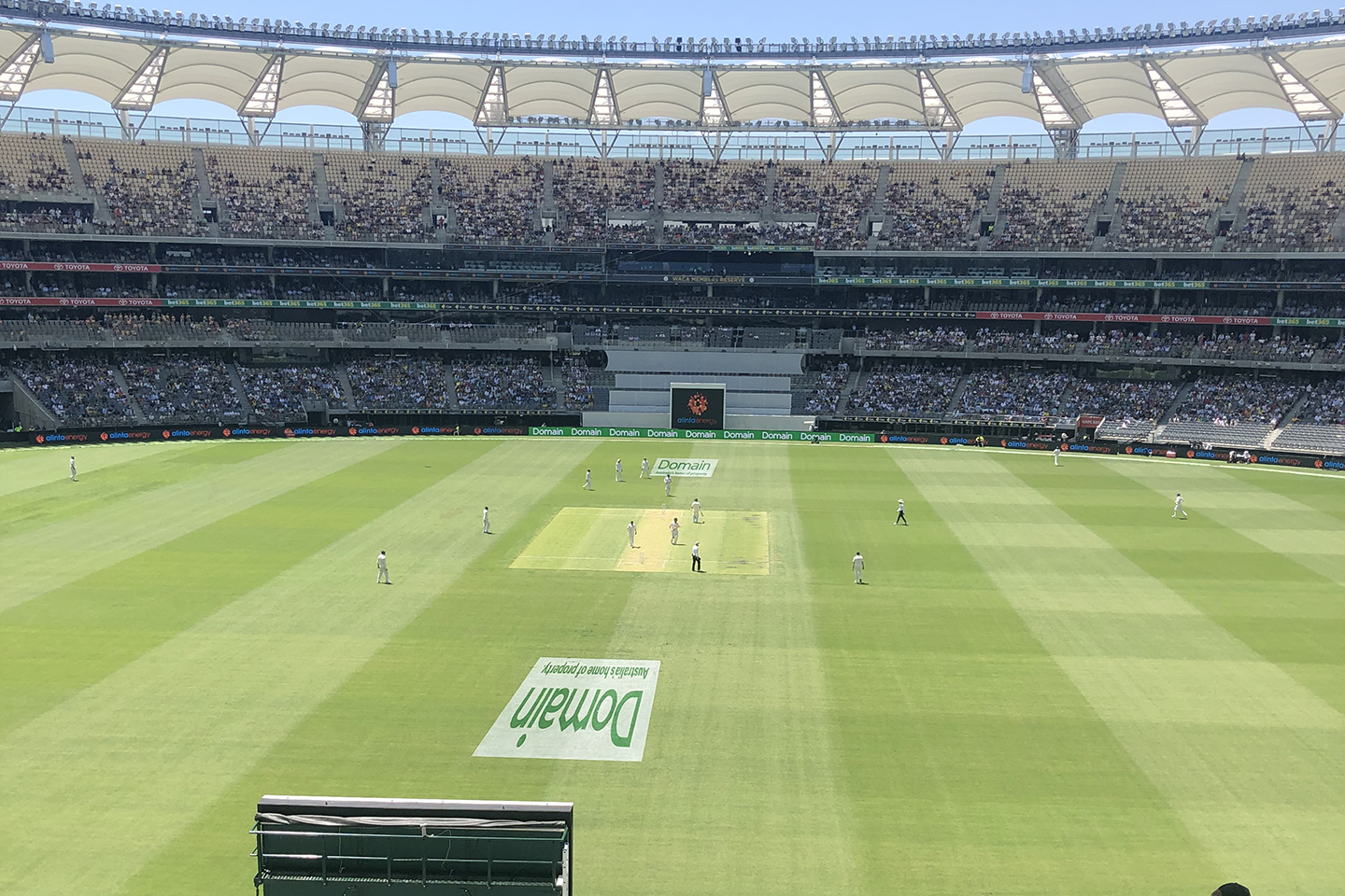 O2 Stadium Cricket Australia defeat India in second Test