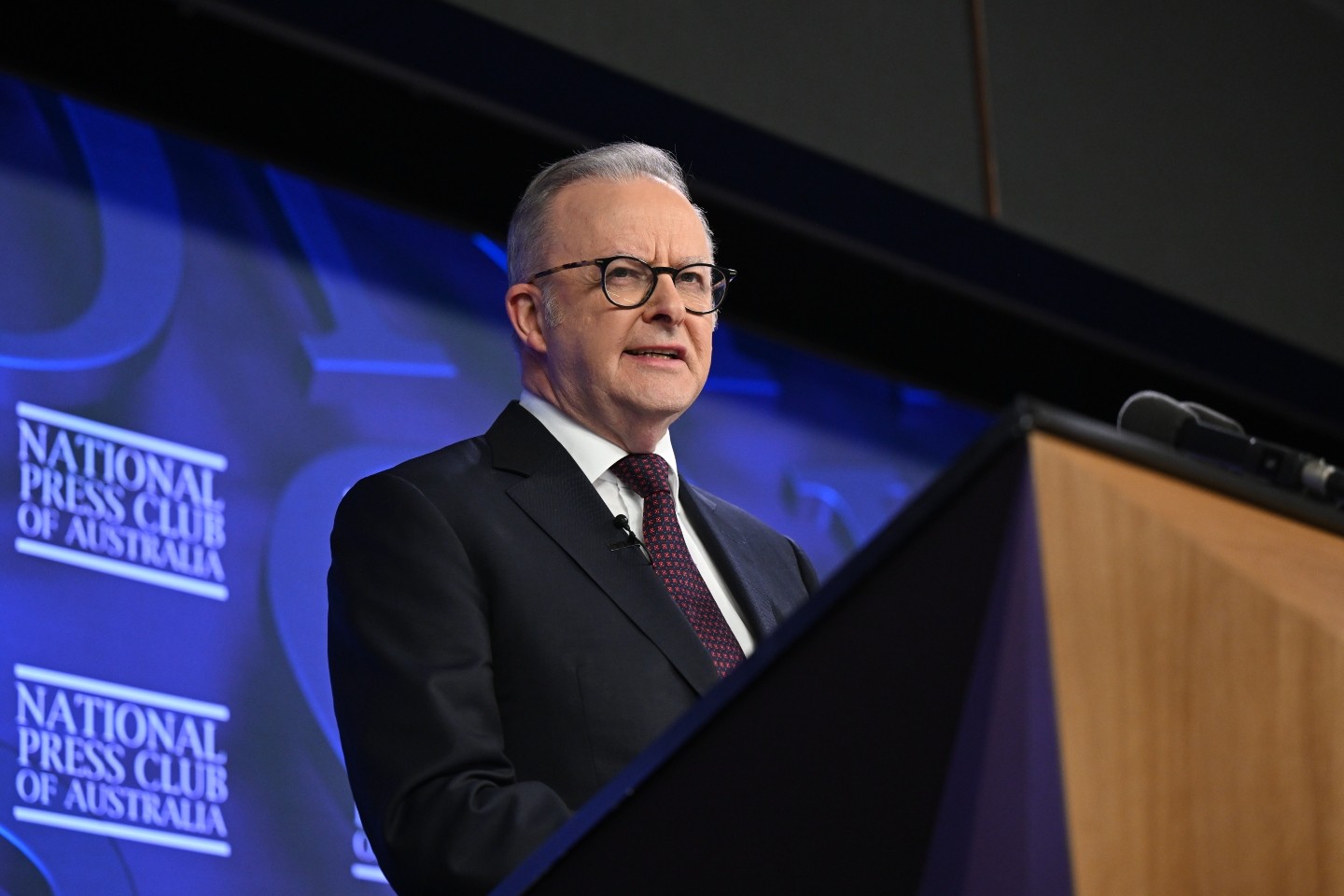 Albanese's wide-ranging National Press Club address