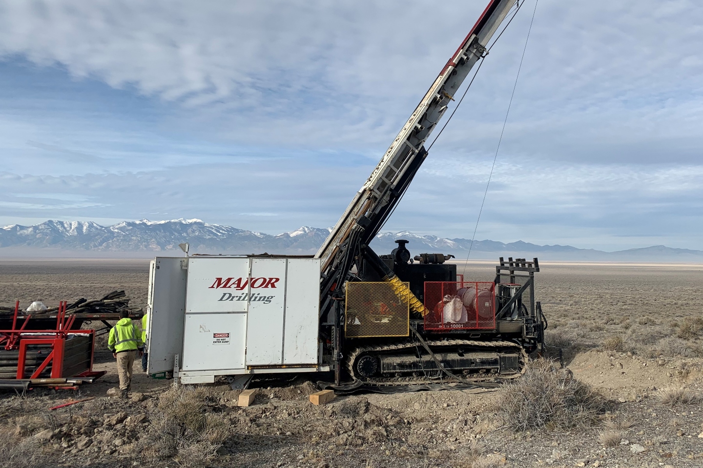 Drilling at West Desert
