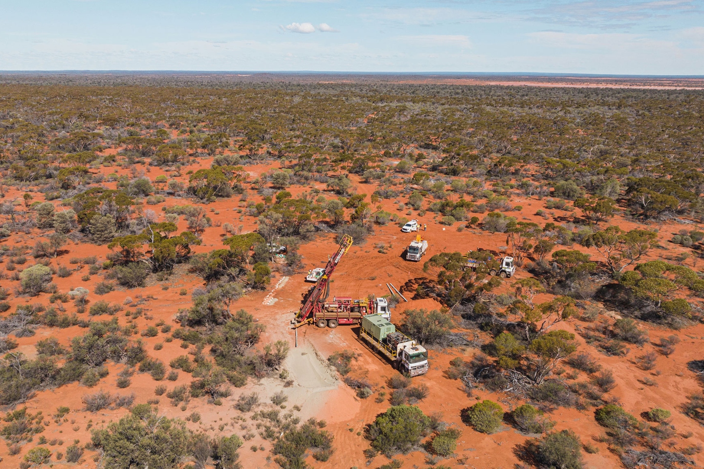 Kalgoorlie Gold Mining RC drilling at Pinjin project BNBWA