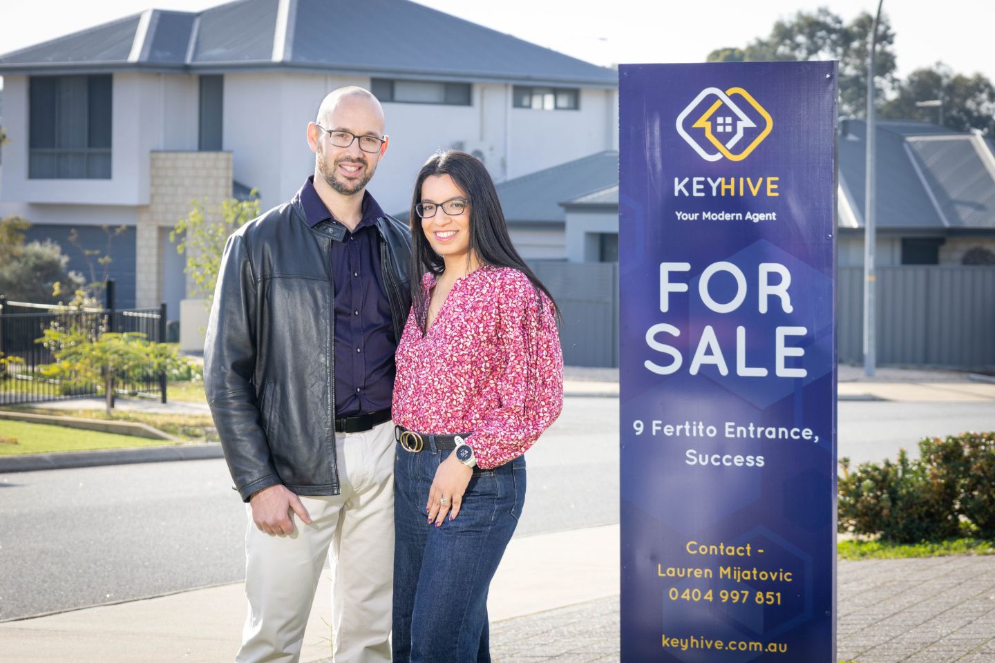 Aaron and Lauren Mijatovic have listed their 30th property for sale. Photo: Michael O’Brien