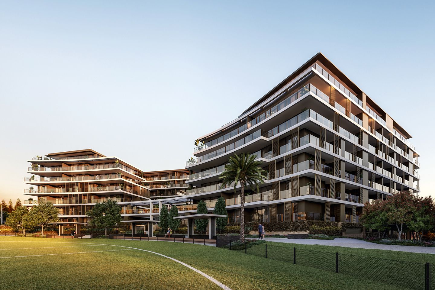 Iris Residential had a plan to build an apartment complex on a site on Claremont Oval. Image: Iris Residential