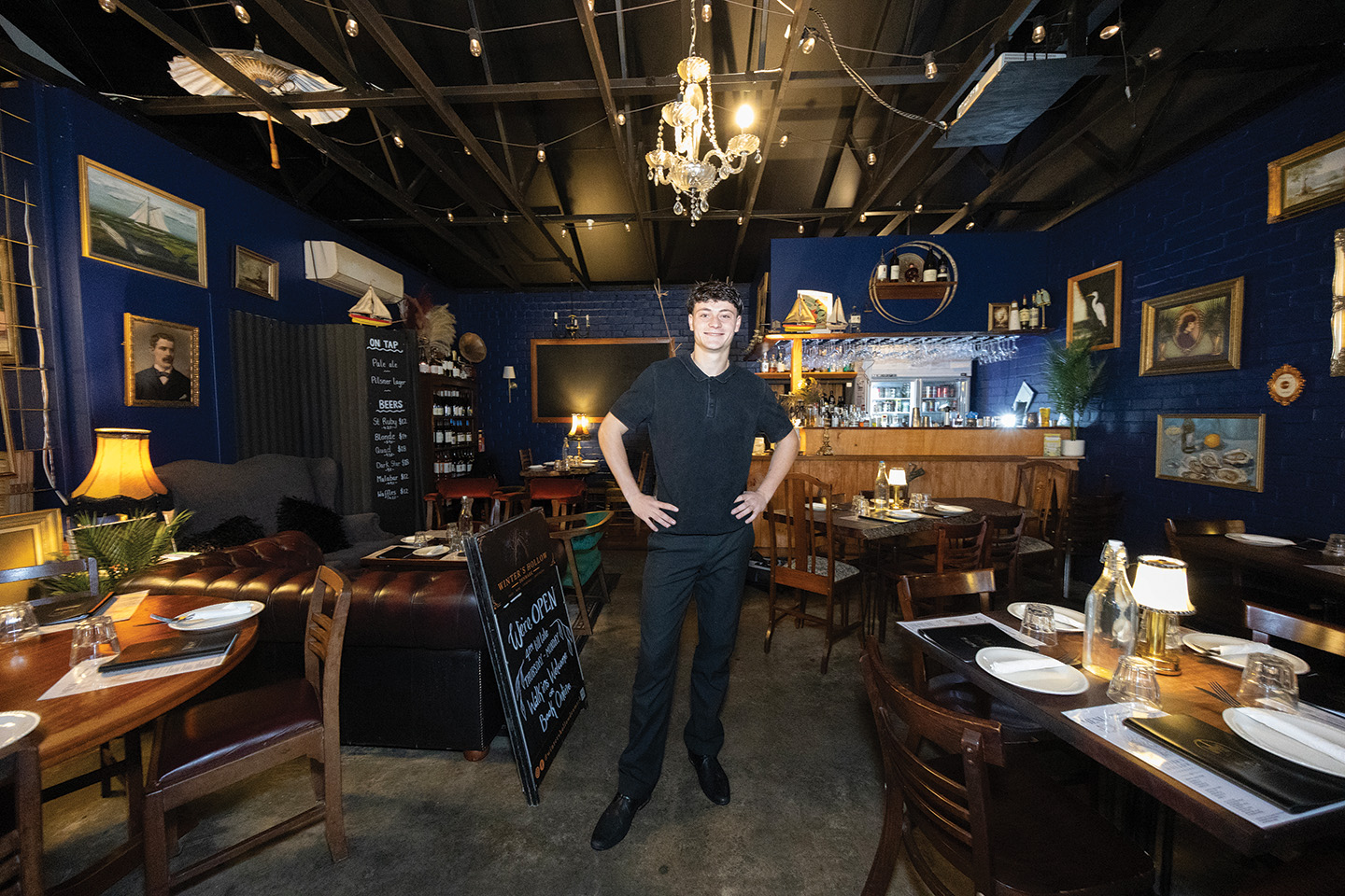 18-year-old Reuben Winter opens a restaurant in Denmark