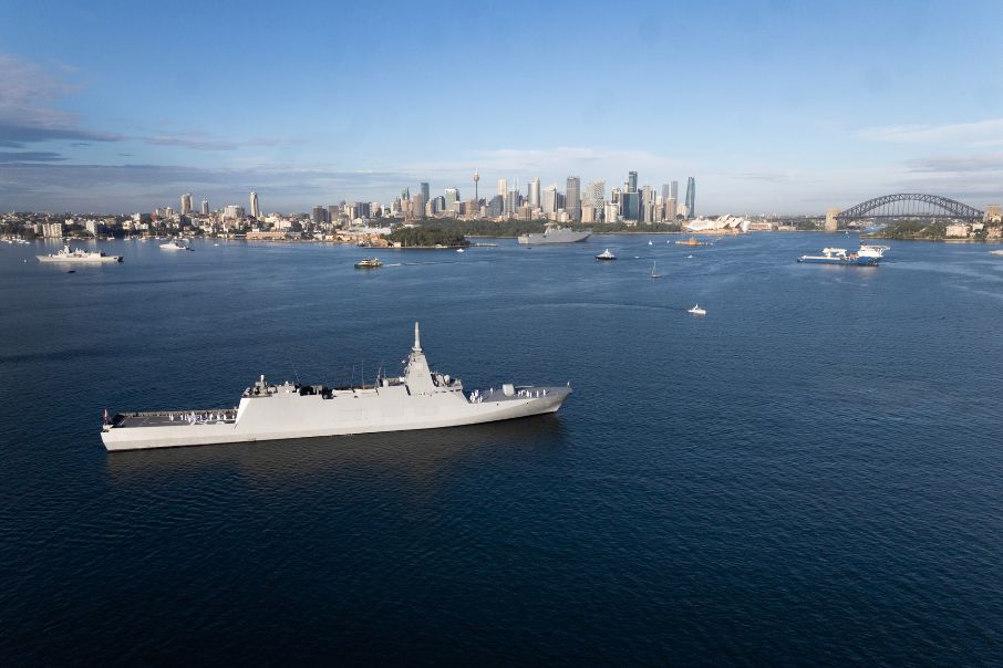 Mogami Class Frigate JS Kumano. Photo: Defence Images/LSIS Susan Mossop