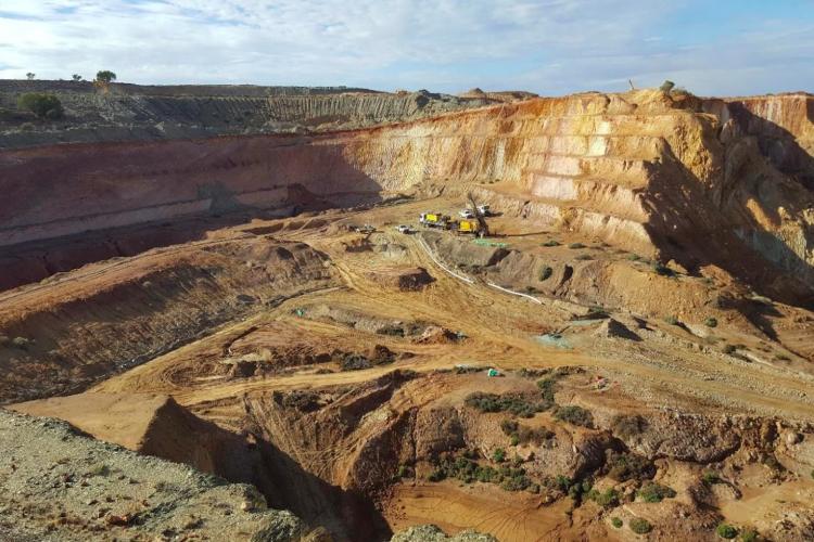 The incident occurred at Wiluna's Matilda gold open pit. Photo: Wiluna Mining