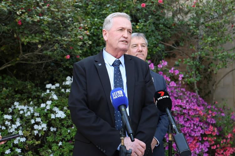 Shane Love wants to overturn WA's uranium mining ban. Photo: Tom Zaunmayr