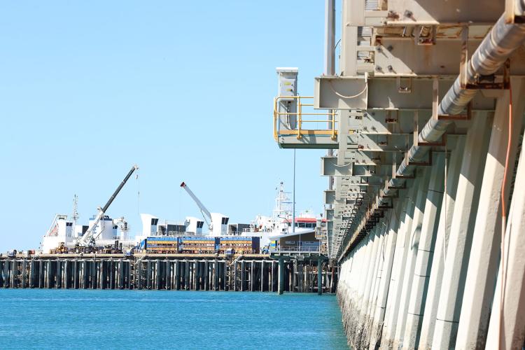 Port of Broome. Photo: Tom Zaunmayr.