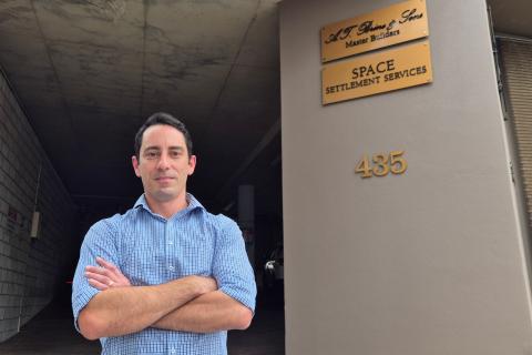 Chris Brine says it’s important young people build resilience. Photo: Michael O’Brien