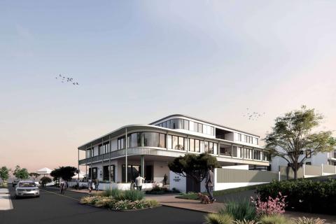 Render of WS Collective's Augusta project. Picture: WS Collective