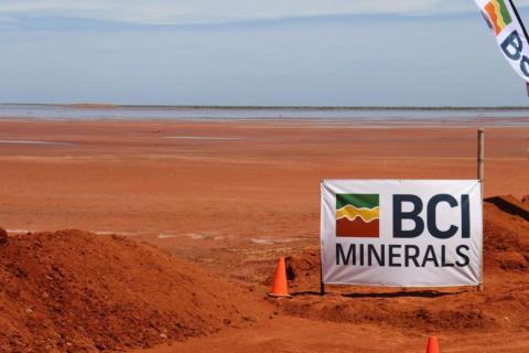 BCI's previous quarter progress was recorded at 74 per cent. Photo: BCI Minerals. 