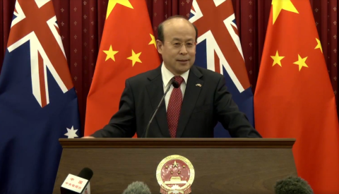Chinese Ambassador press conference.