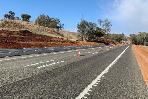 The Toodyay Road upgrade. Photo: Main Roads