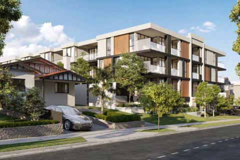 A render of DevelopWise's North Perth apartments proposal. Image: Abel Ling Architects via DAP documents