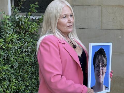 Kelly's mum Susan. Photo: Gary Adshead