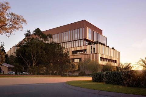 A render of the Osborne Park hospital expansion. Image: SPC report