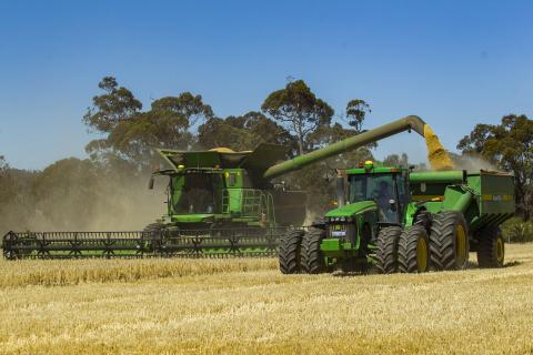 Western Australia harvesting by Tom Zaunmayr