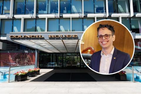 David Goncalves (inset) says his declaration about WorkSafe investigating the city was made in good faith.