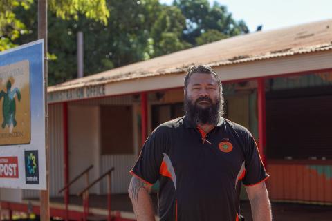 Djarindjin Aboriginal Corporation CEO Nathan McIvor. Photo: Tom Zaunmayr