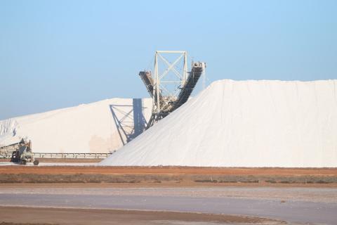 Salt harvesting in the North West. Photo: Tom Zaunmayr