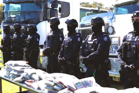 WA Police and SOCD units have been chasing down drugs and money.
