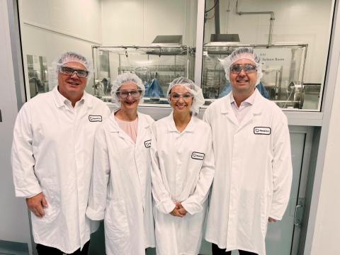 Dino Cercarelli (left), Kerryn Garrett (middle left), Leanne Kite (middle right) and Rudy Flach (right).