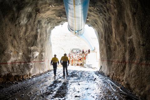 Mining has started at the United North decline for the first time since 1997. Photo: Rox Resources