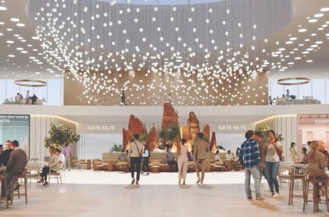 An artist's impression of the future Perth Airport. Photo: Perth Airport.
