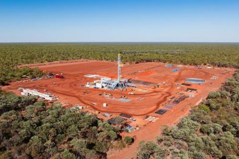 Beetaloo Energy’s Carpentaria-5H horizontal gas well in the Northern Territory.