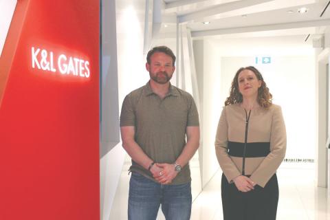 Dave Allman and Marissa Cloutier say the Middle East conflict only made the Aukus partnership stronger. Photo: Nadia Budihardjo