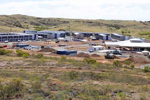 Progress at The Ranges project in late 2025. Photo: Tom Zaunmayr
