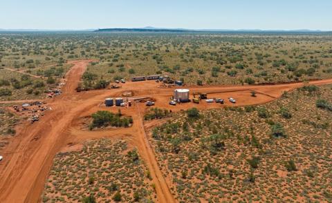 The Nolans rare earths project in the NT. Photo: Arafura Rare Earths