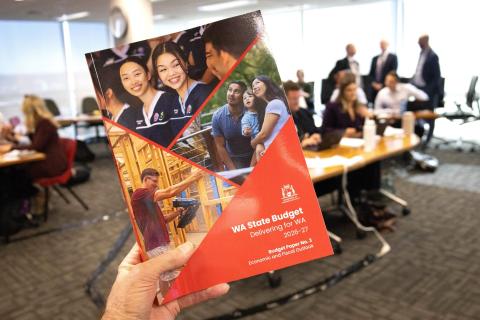 The 2026-27 budget included billions of dollars to improve infrastructure in schools. Photo: Michael O’Brien