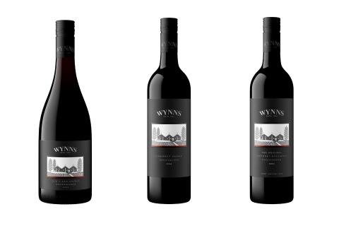 L-R: Wynns Black Label Old Vines shiraz 2024, Cabernet shiraz 2024, and Cabernet sauvignon 2024