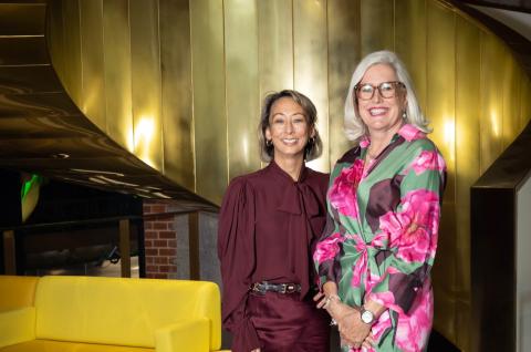 Catherine Henwood and Paula Rogers