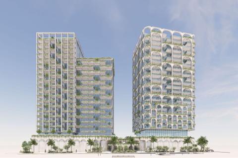 A render of the Chellingworth apartment development. Image: Elenberg Fraser