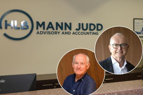 Dale Alcock (right, inset) and Garry Brown-Neaves (centre, inset) have launched legal actions against HLB Mann Judd over tax advice.