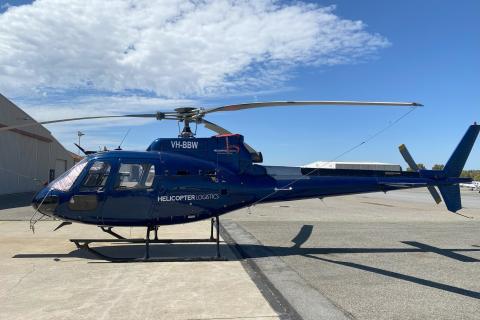 A Helicopter Logisitics helicopter. Photo: Helicopter Logistics.