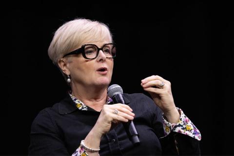 Linda Reynolds at the recent Indian Ocean Defence and Security Conference. Photo: Michael O’Brien