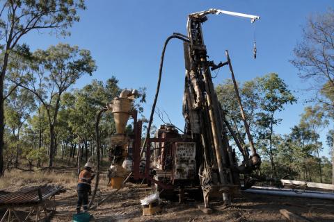Moonlight Resources RC drilling at Goldfinger prospect BNBWA