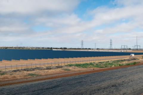 A render of the Three Springs Giga project. Image: TBB via Shire of Three Springs document