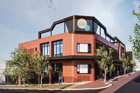 A render of the approved day hospital and medical centre in Mount Hawthorn: Image: Cameron Chisholm Nicol via DAP