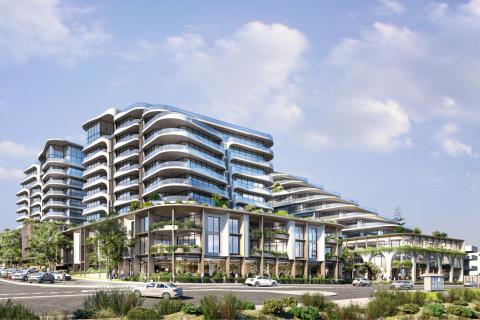 The proposed redevelopment of Cottesloe's Ocean Beach Hotel. Image: Hillam Architects
