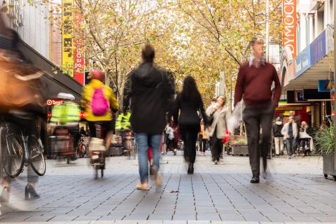 Annual wage growth hit 3.2 per cent across the nation. Photo: Michel O'Brien.