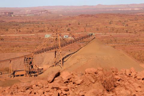 BHP's Jimblebar iron ore mine. Photo: Tom Zaunmayr