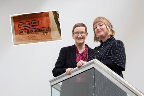 Catherine Clark (left) and Sarah Tompkin