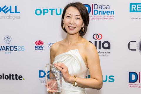 Emily Zhen and Materia Health received national recognition at last month’s iAwards. Photo: AIIA