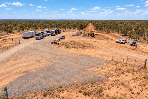 Beetaloo Energy Taroom Trough Qld exploration camp BNBWA