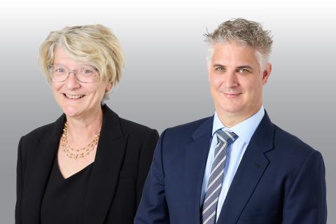 Hazel Brewer and Joel Cockerell are returning to their old firm. Photo: Supplied