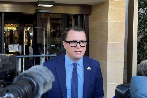 Nationals MP Lachlan Hunter. Photo: Gary Adshead
